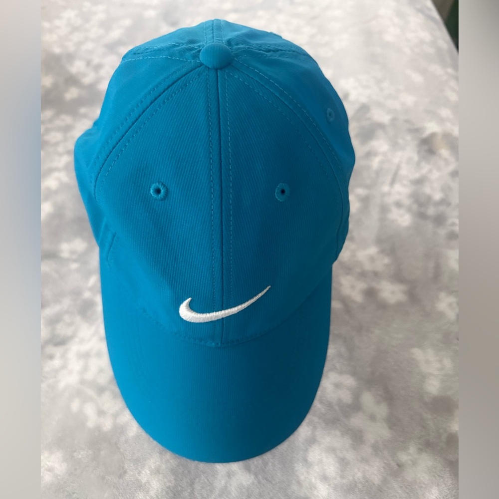 Nike Teal Blue Swoosh Baseball Cap